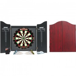 Armoire Winmau + Cible + 6 fléchettes