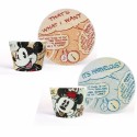 Set 2 tasses à cappuccino 'Mickey & Minnie'
