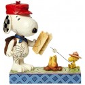 Campfire Friends (Snoopy and Woodstock)
