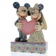Two Souls, One Heart (Mickey Mouse & Minnie Mouse Figurine)