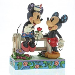 Blossoming Romance (Mickey Mouse & Minnie Mouse Figurine)