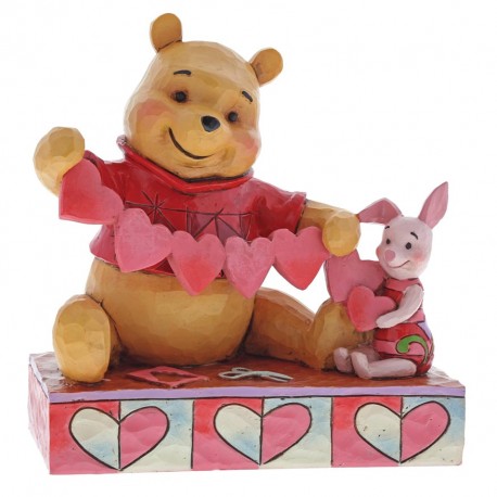 Handmade Valentines (Pooh & Piglet Figurine)