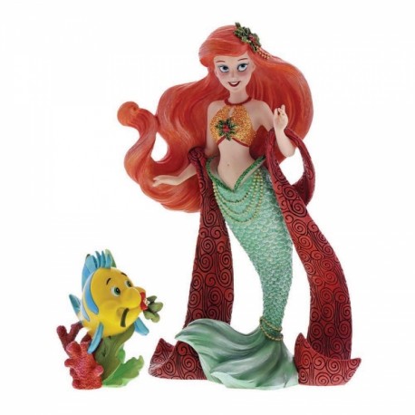 Christmas Ariel Figurine
