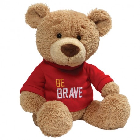 GUND  Be Brave Bear Soft Plush Toy 35cm