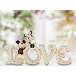 Mickey and Minnie True Love Figurine