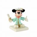 Mickey's Graduation Day Holding Diploma Figurine