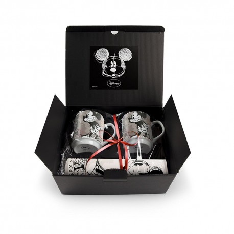 Coffret avec 2 Mugs Mickey Paris + set de table