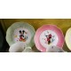 Set 4 Lenox Mickey & Minnie in The Meadow 8" Plates