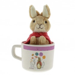 Flopsy Bamboo Mug & Soft Toy Gift Set
