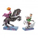 Headless Horseman and Ichabod Crane Figurine