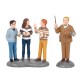 Professor Slughorn and his Students Figurine