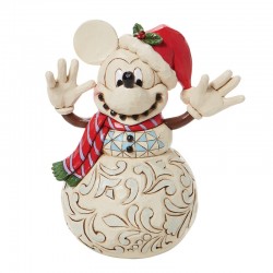 Snowy Smiles - Mickey Mouse Snowman