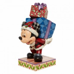 Here Comes Old St. Mick - Mickey Carrying Gifts Figurine