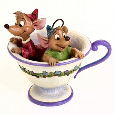 Tea For Two - Jaq & Gus Figurine