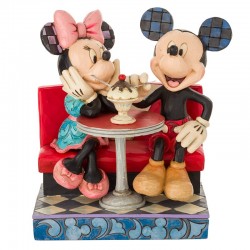 Love Comes In Many Flavours - Mickey and Minnie Figurine