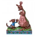 Roo Giving Kanga Flowers Figurine