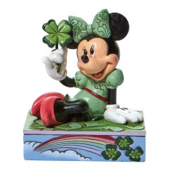 St. Patrick's Minnie Mouse Personality Pose Figurine