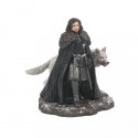 Jon Snow and Ghost Figurine - Game of Thrones
